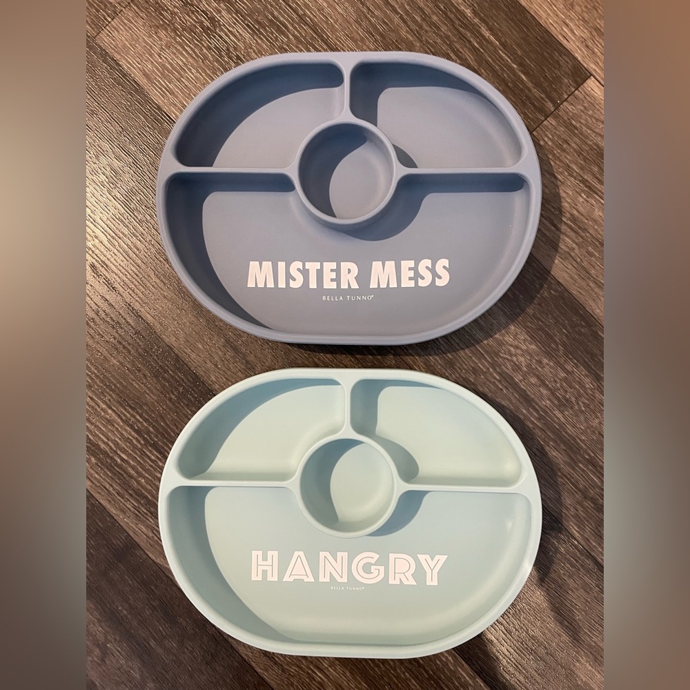 Bella Tunno - Silicone Divided Plates (Set of 2)